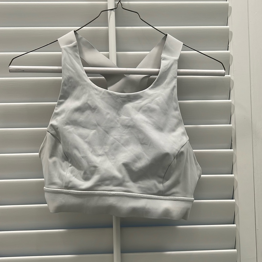 Off White Lululemon Sports Bra